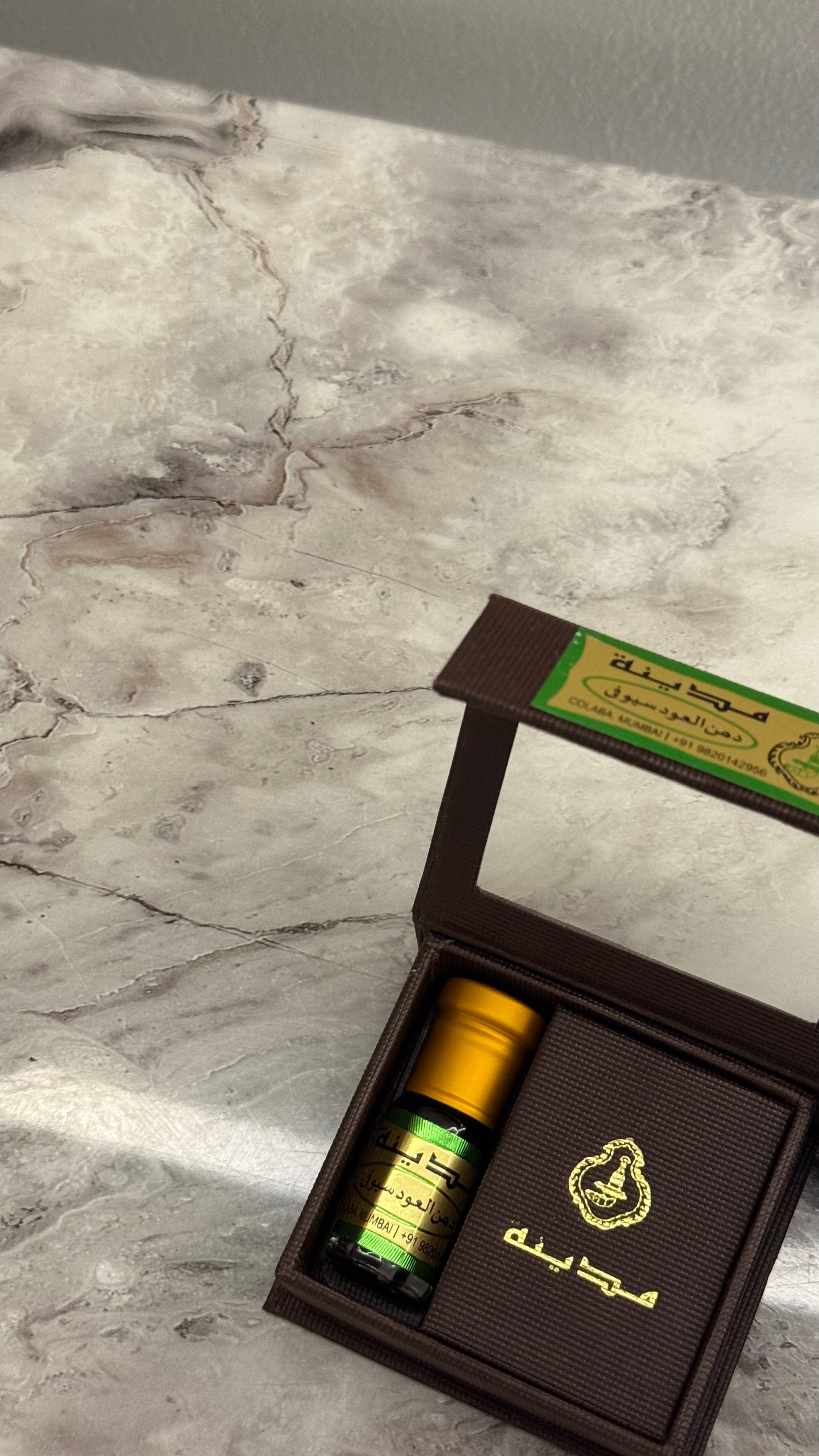 دهن عود سيوفي  بحجم ربع توله (٣ مل)