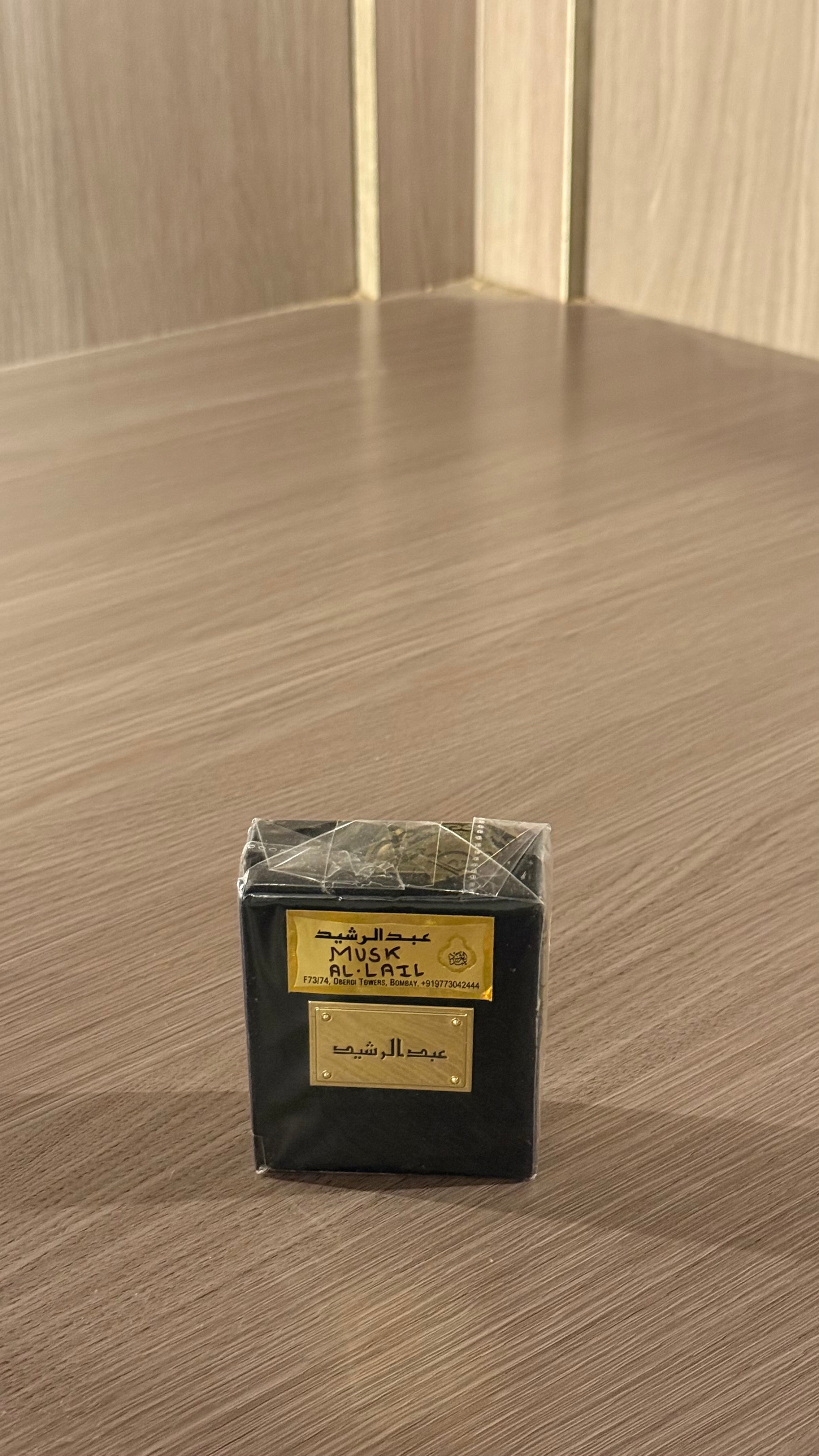 مسك الليل من عبدالرشيد بحجم ربع توله (٣مل)