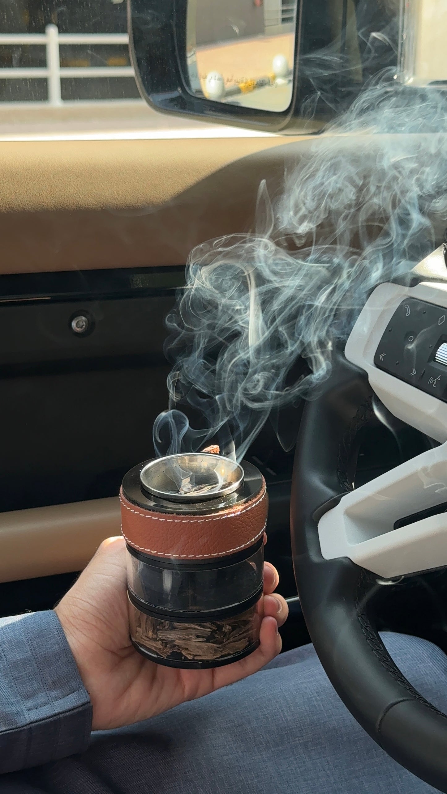 مدخن السفر (اييكم ثلاث طبقات)