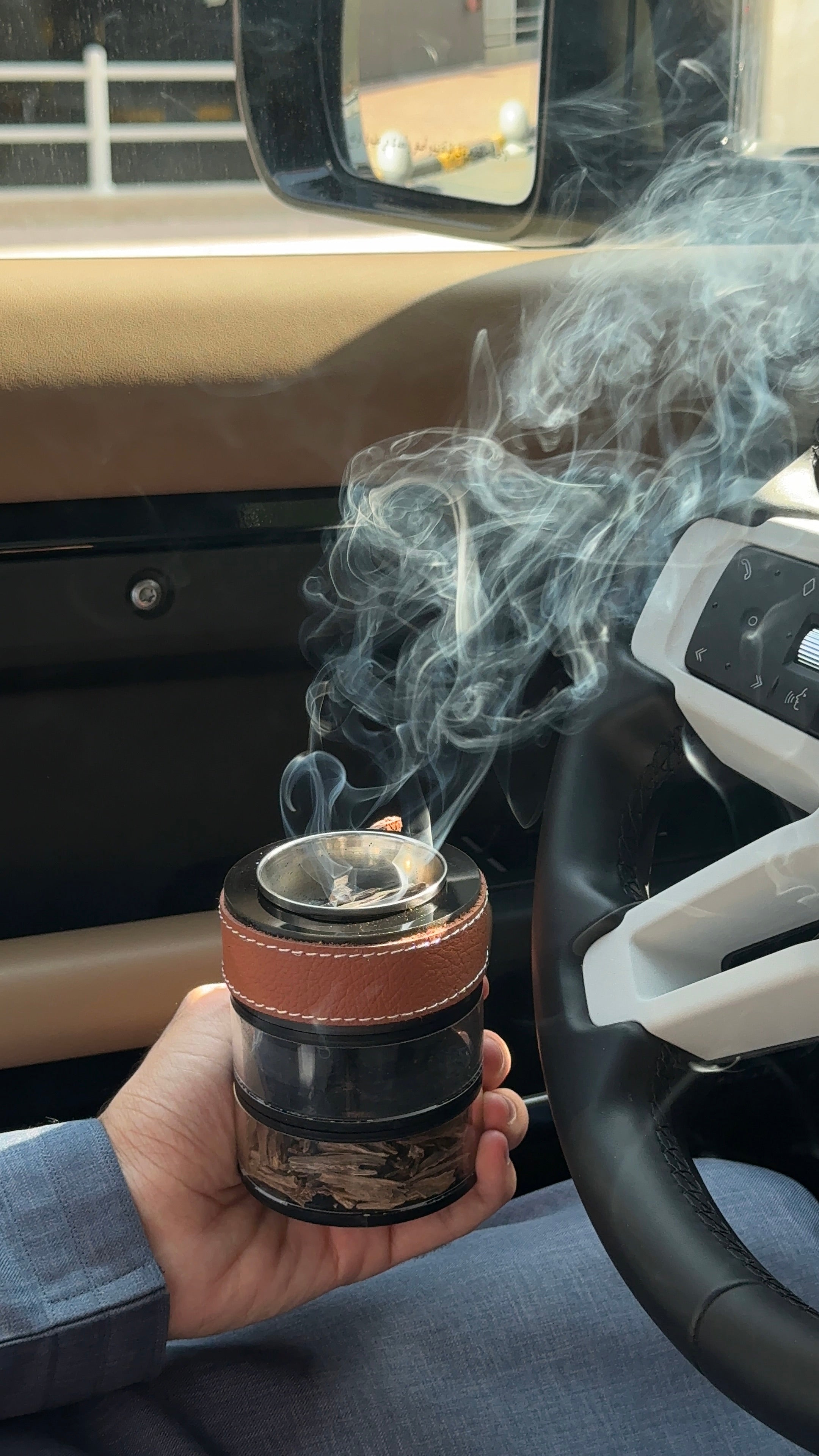 مدخن السفر (اييكم ثلاث طبقات)