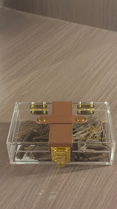 عود زورا vip من عبدالرشيد (اييكم في بكس الاكريليك) بحجم ٥٠ جرام